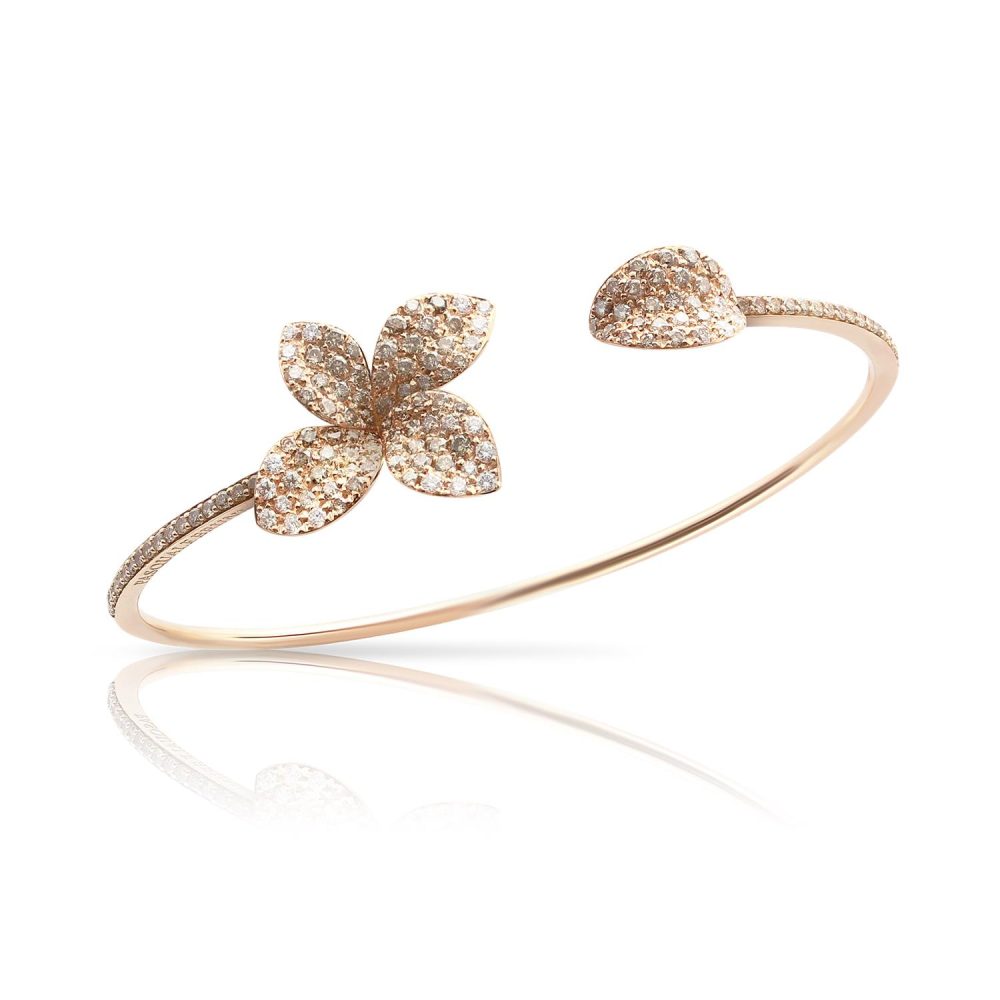 Petit Garden Bracelet in 18 k Rose Gold with Diamonds