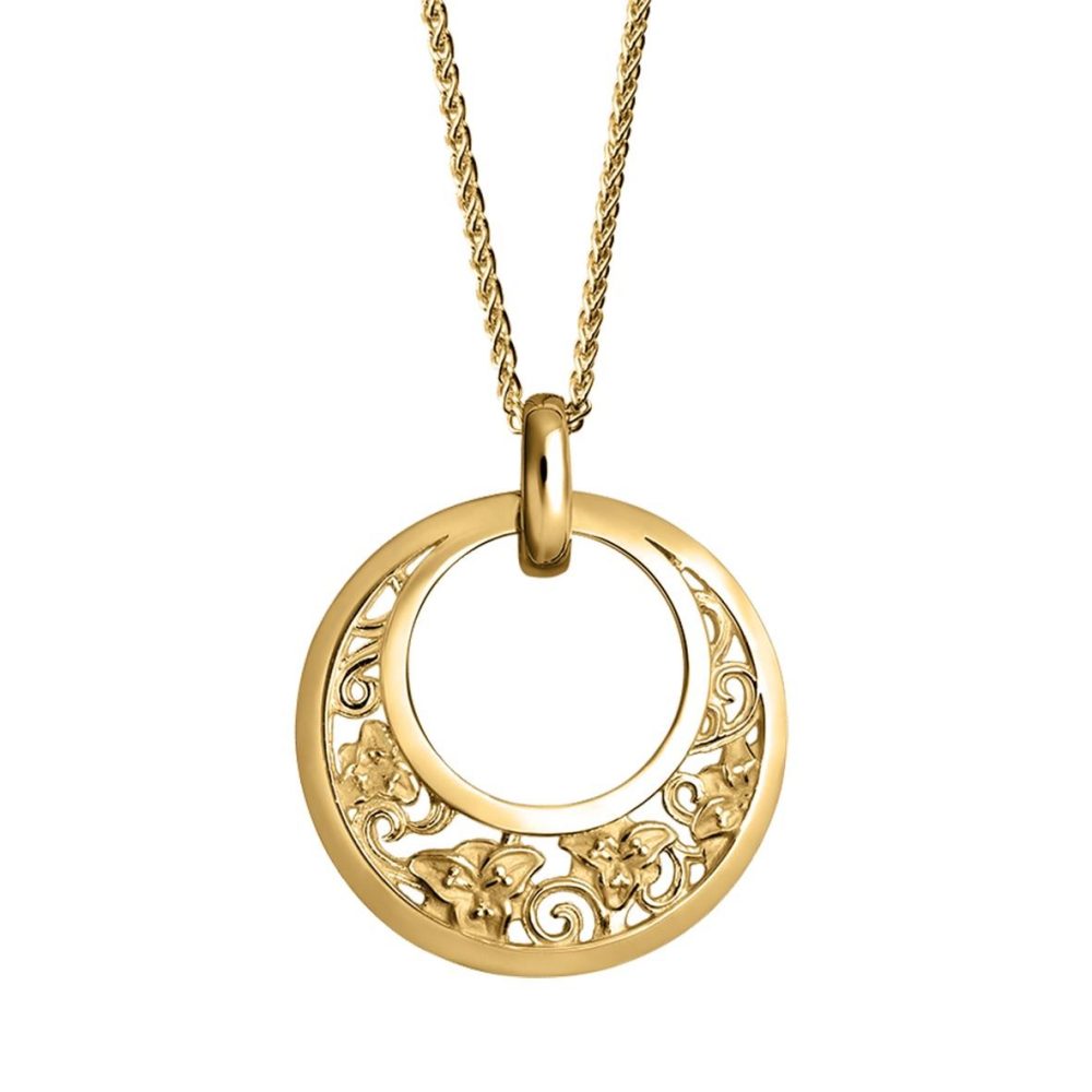 Jazmin Necklace in 18k Yellow Gold.
