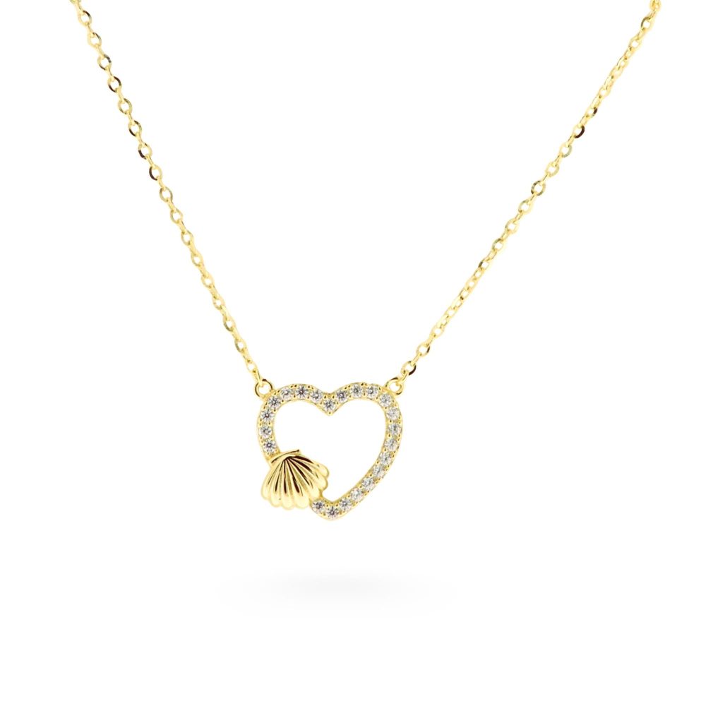 Ulysses Silver Necklace in Silver 925 with Zircon 45cm