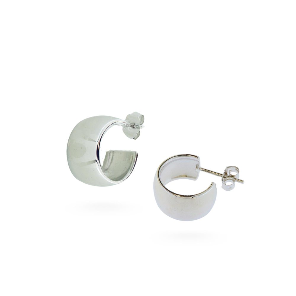 Ulysses Silver Earrings in Silver 925 1.5cm