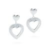 серьги из серебра 925 пробы с цирконом 2cm серьги из серебра 925 пробы с цирконом 2cm