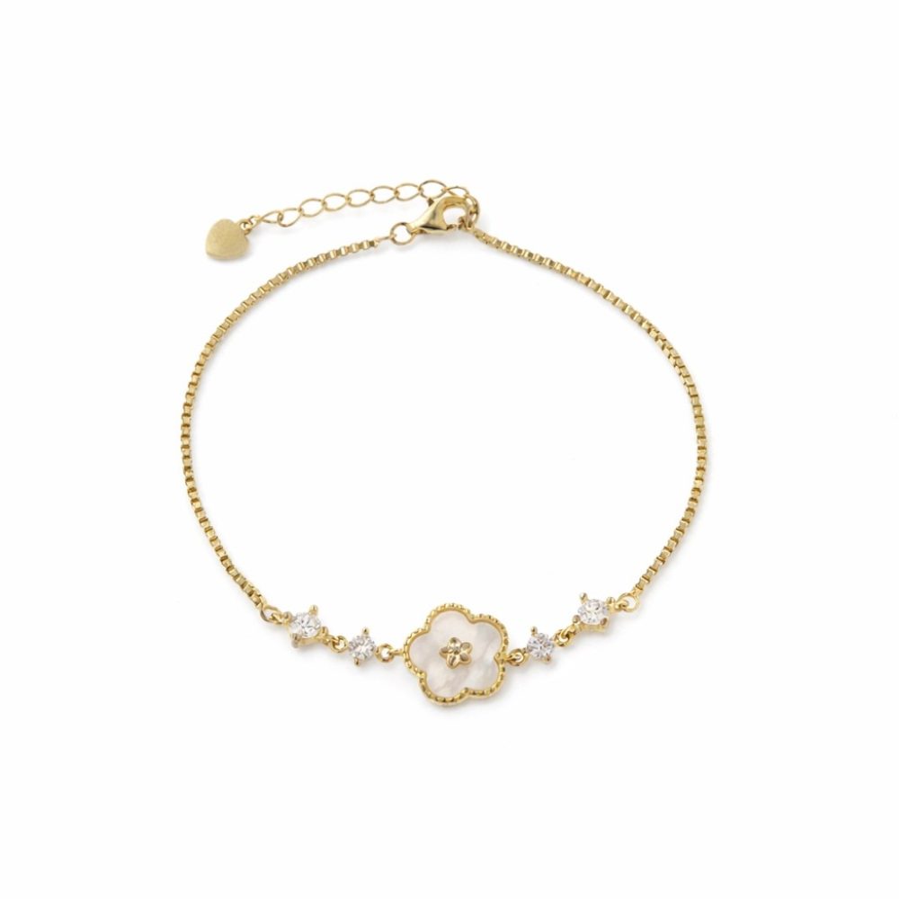 Ulysses Silver Βραχιόλι σε Ασήμι 925 με Ζιργκόν 21cm