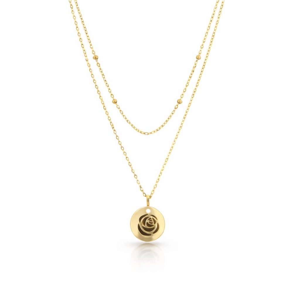 Серебряное колье Ulysses из серебра 925 пробы с эмалью