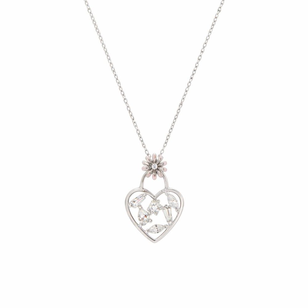 Серебряное колье Ulysses из серебра 925 пробы с эмалью и цирконием 45cm