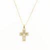 Cross in Silver 925 with Zircon