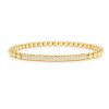 Bracelet in Gold-Plated Silver 925 with Zircon 5,2cm Bracelet in Gold-Plated Silver 925 with Zircon 5,2cm