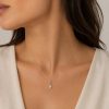 Necklace in Silver 925 with Swarovski 45cm