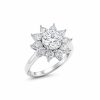 Ring in Silver 925 with Zircon 12mm