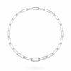 Серебряное ожерелье Ulysses из серебра 925 пробы с цирконом 47cm