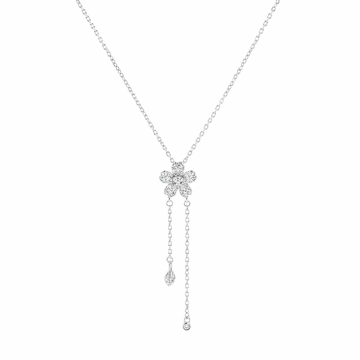 Necklace in Silver 925 with Zircon 45cm