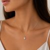 ecklace in Silver 925 with Zircon 45cm ecklace in Silver 925 with Zircon 45cm