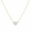 Necklace in Gold-Plated Silver 925 with Zircon 45cm
