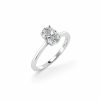 Ring in Silver 925 with Zircon 15mm Ring in Silver 925 with Zircon 15mm