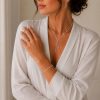Set (Necklace, Bracelet, Ring, Earrings) in Silver 925 with Zircon