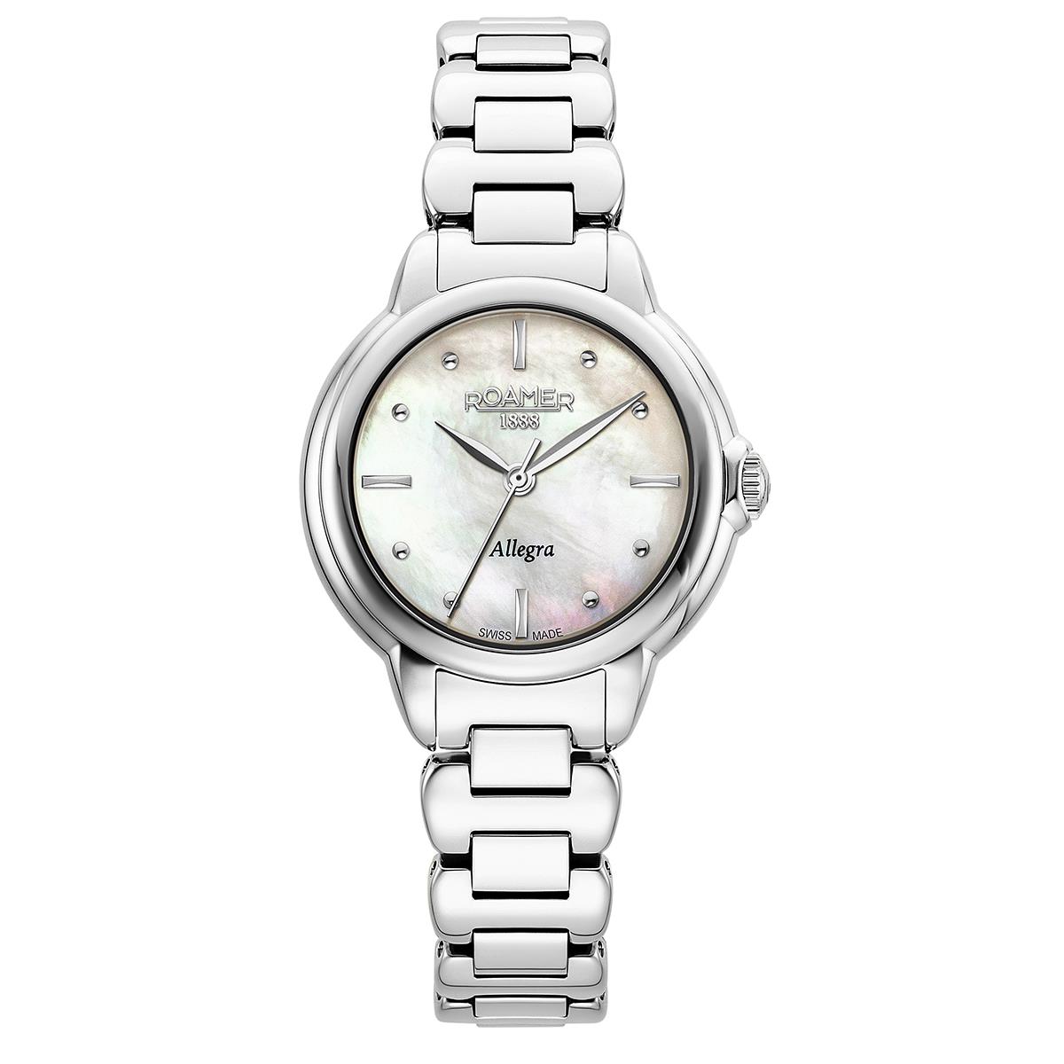 Roamer Allegra Analog Watch with Stainless Steel Bracelet 32mm Roamer Allegra Analog Watch with Stainless Steel Bracelet 32mm