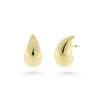 Earrings in Gold-Plated 925 Sterling Silver 4cm Earrings in Gold-Plated 925 Sterling Silver 4cm