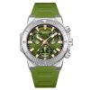 Quantum Hunter Analog, Chronograph Watch with Date Display in Stainless Steel with Silicone Strap 44mm Quantum Hunter Analog, Chronograph Watch with Date Display in Stainless Steel with Silicone Strap 44mm