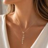 Necklace in Gold-Plated Silver 925 with Zircon 45cm Necklace in Gold-Plated Silver 925 with Zircon 45cm