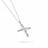 Cross in Silver 925 with Zircon 45cm Cross in Silver 925 with Zircon 45cm