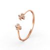 Espira Bracelet in 18K Rose Gold with Diamonds Espira Bracelet in 18K Rose Gold with Diamonds