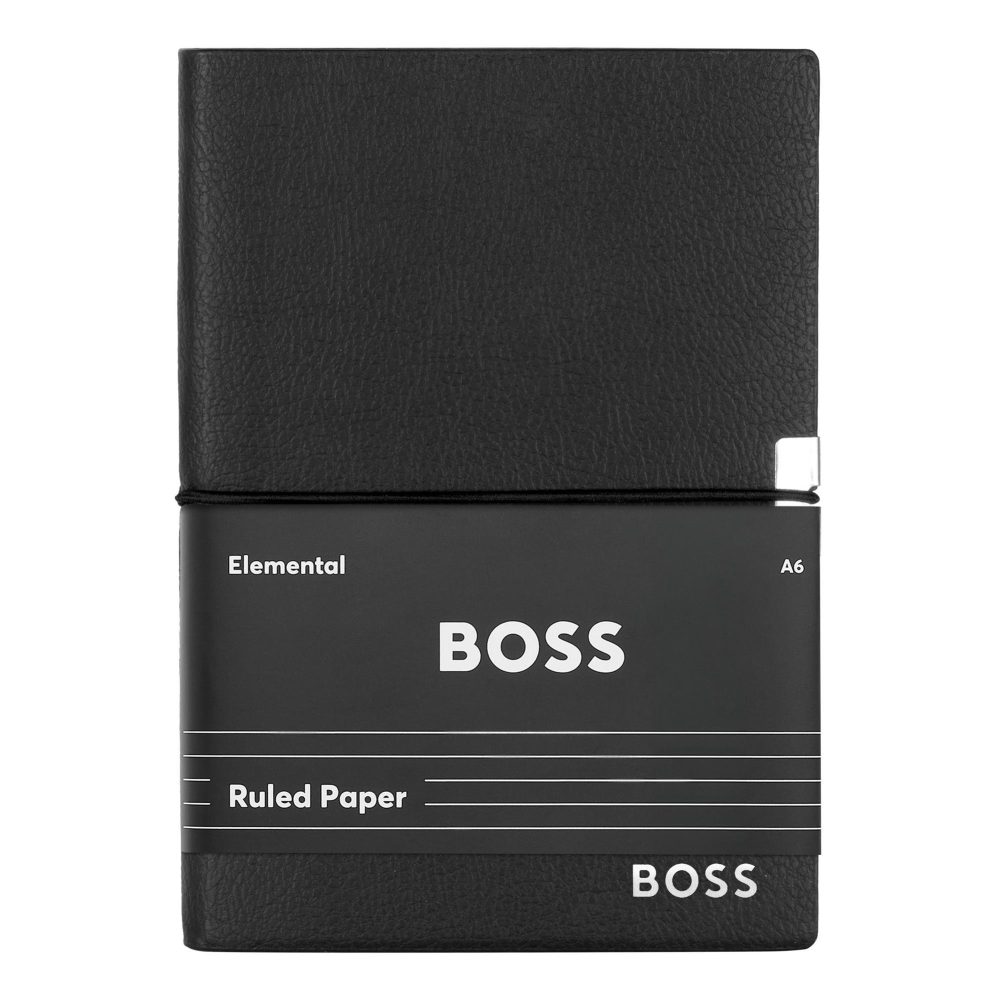 Notebook A6 Elegance Black Lined