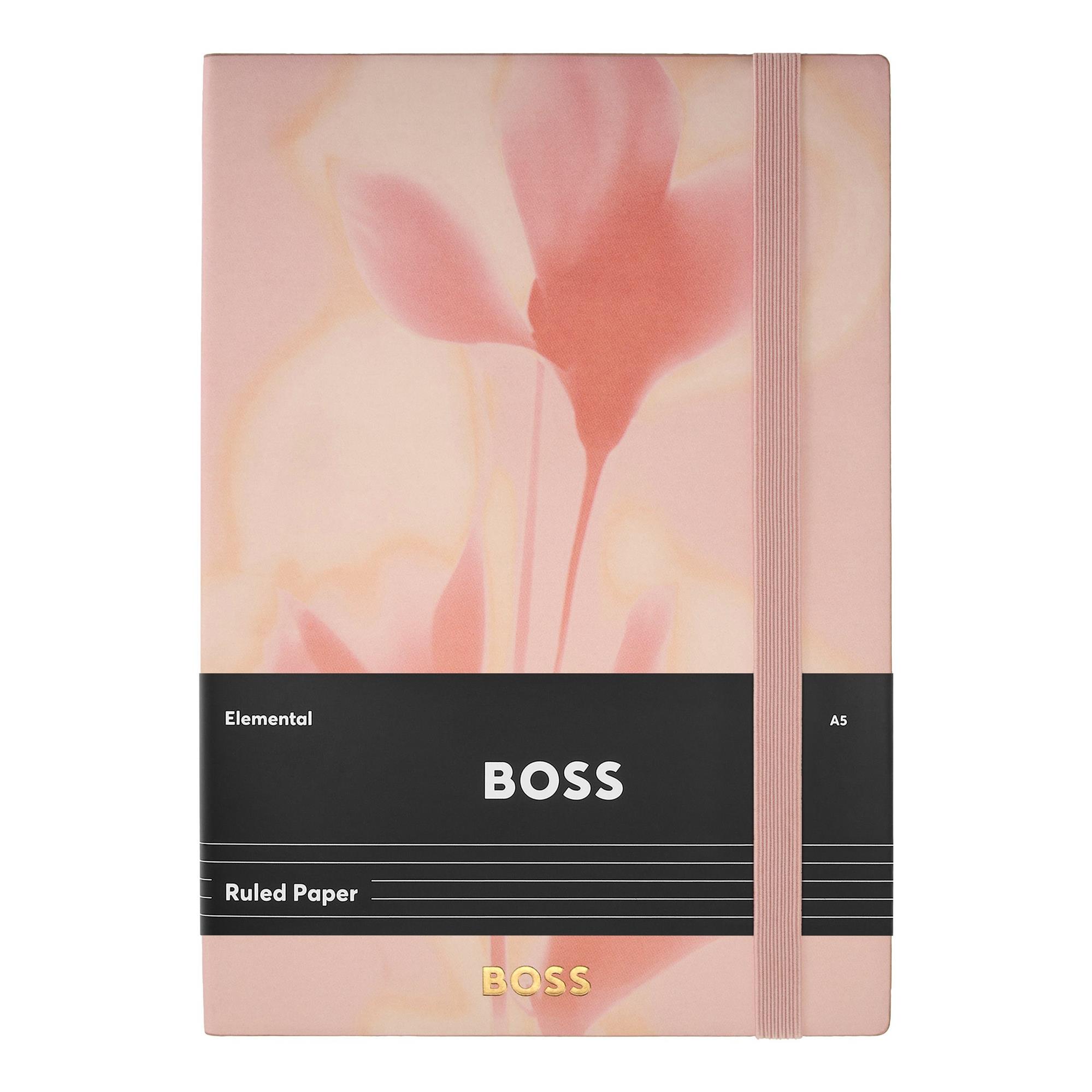 Блокнот BOSS A5 Holographic Flower Nude Line