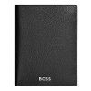 Money Wallet Vertical flap Classic Grained Black Money Wallet Vertical flap Classic Grained Black