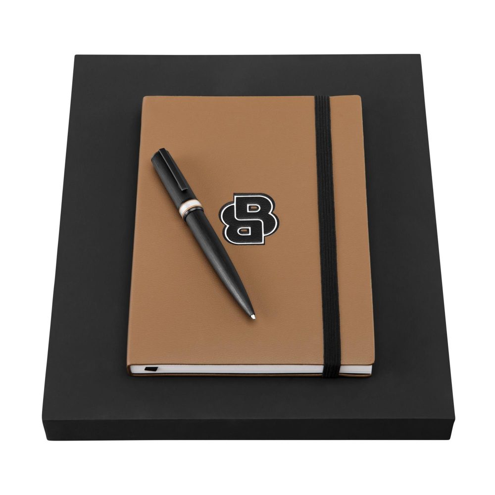 Set HUGO BOSS (Βallpoint Pen & Note Pad A5)