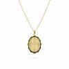 Medal Pendant "Saint Paisios" in Sterling Silver 925 with 14K Gold Plating, Enamel and Chain in Gold-Plated Sterling Silver 925 Medal Pendant "Saint Paisios" in Sterling Silver 925 with 14K Gold Plating, Enamel and Chain in Gold-Plated Sterling Silver 925