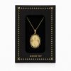 Medal Pendant "Saint Paisios" in Sterling Silver 925 with 14K Gold Plating, Enamel and Chain in Gold-Plated Sterling Silver 925 Medal Pendant "Saint Paisios" in Sterling Silver 925 with 14K Gold Plating, Enamel and Chain in Gold-Plated Sterling Silver 925