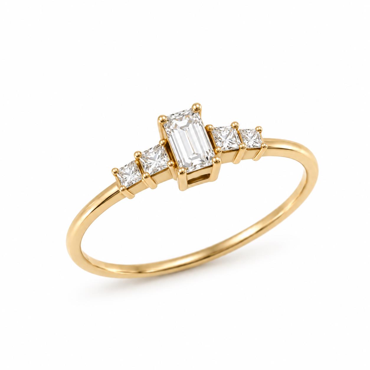 Ulysses Ring in 18K Rose Gold with Diamonds Ulysses Ring in 18K Rose Gold with Diamonds