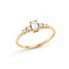 Ulysses Ring in 18K Rose Gold with Diamonds