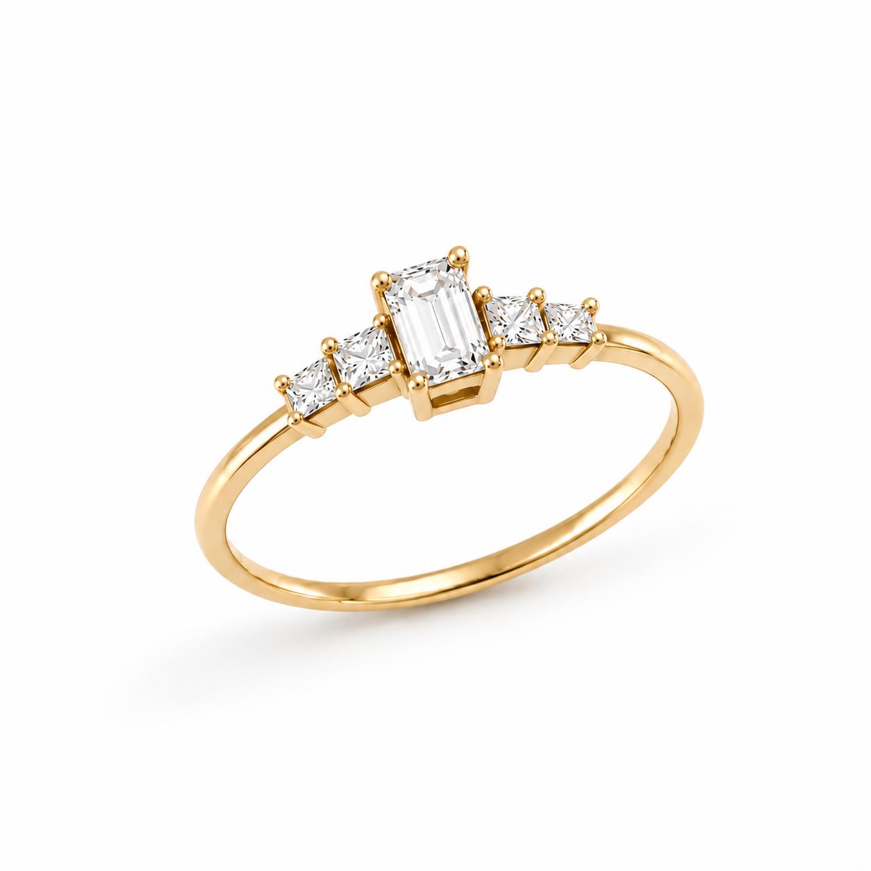 Ulysses Ring in 18K Rose Gold with Diamonds Ulysses Ring in 18K Rose Gold with Diamonds