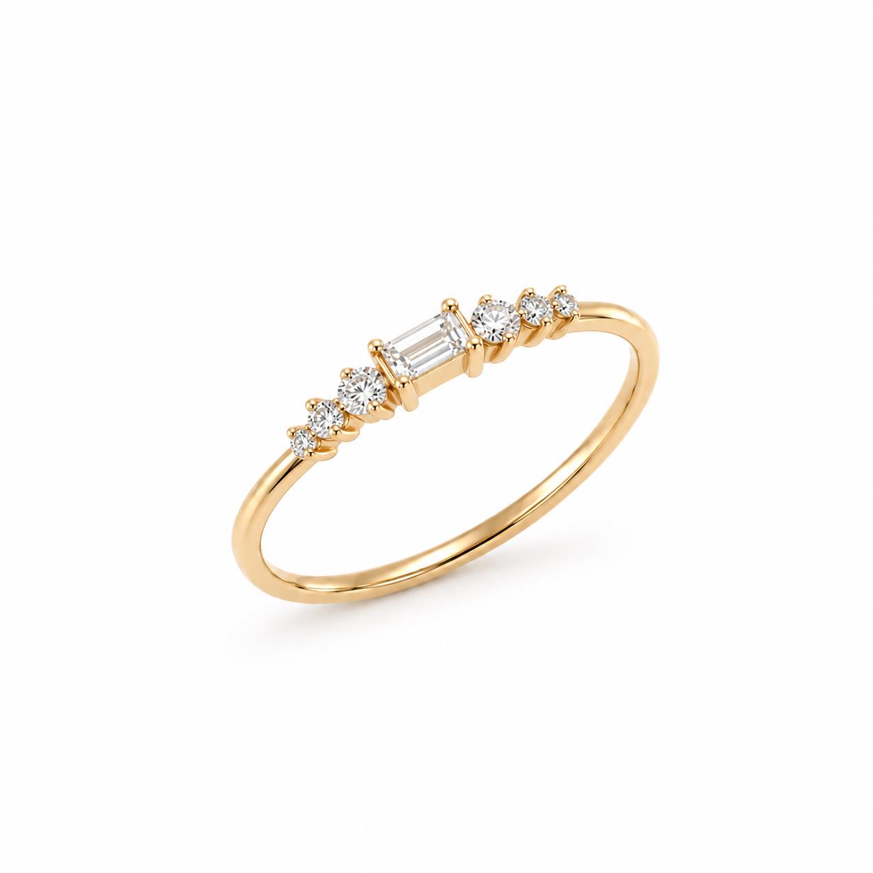 Ulysses Ring in 18K Rose Gold with Diamonds Ulysses Ring in 18K Rose Gold with Diamonds