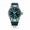 Montecristo 41mm Movement Three Hands Automatic, Καντράν:Πράσινο, Λουράκι:Πετρόλ Δέρμα. Montecristo 41mm Movement Three Hands Automatic, Καντράν:Πράσινο, Λουράκι:Πετρόλ Δέρμα.