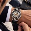 Montecristo Skeleton 42mm Movement:Swiss Three Hands Automatic, Dial:Skeleton, Strap:Calf Leather Black. Montecristo Skeleton 42mm Movement:Swiss Three Hands Automatic, Dial:Skeleton, Strap:Calf Leather Black.