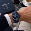Montecristo 41mm Movement Chrono Quartz with St.Steel, Titanium and Blue Pvd, Dial:Sunray Blue, Strap:Silicone Blue. Montecristo 41mm Movement Chrono Quartz with St.Steel, Titanium and Blue Pvd, Dial:Sunray Blue, Strap:Silicone Blue.