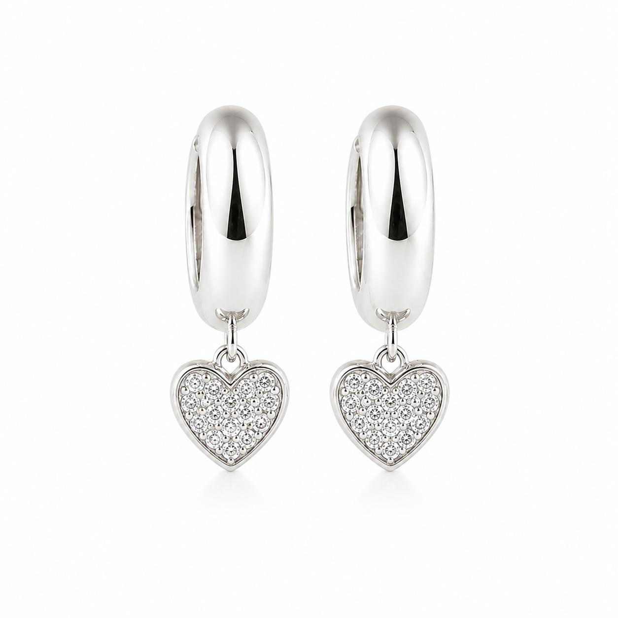 Серьги из серебра 925 с цирконом Серьги из серебра 925 с цирконом