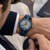 Montecristo Skeleton 42 мм, автоматический швейцарский механизм с тремя стрелками, нержавеющая сталь, титан и PVD,Циферблат: ске Montecristo Skeleton 42 мм, автоматический швейцарский механизм с тремя стрелками, нержавеющая сталь, титан и PVD,Циферблат: ске