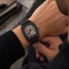 Sport Skeleton 37x46,8mm Pvd Black
Movement:Swiss Three Hands Automatic Καντράν:Διαφανές με Deflector
Λουράκι:Μαύρο Cordura. Sport Skeleton 37x46,8mm Pvd Black
Movement:Swiss Three Hands Automatic Καντράν:Διαφανές με Deflector
Λουράκι:Μαύρο Cordura.