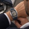 Sport Skeleton
37x46,8mm Movement:Swiss Three Hands Automatic
Dial:Transparent With Deflector
Strap:Blue Cordura Sport Skeleton
37x46,8mm Movement:Swiss Three Hands Automatic
Dial:Transparent With Deflector
Strap:Blue Cordura
