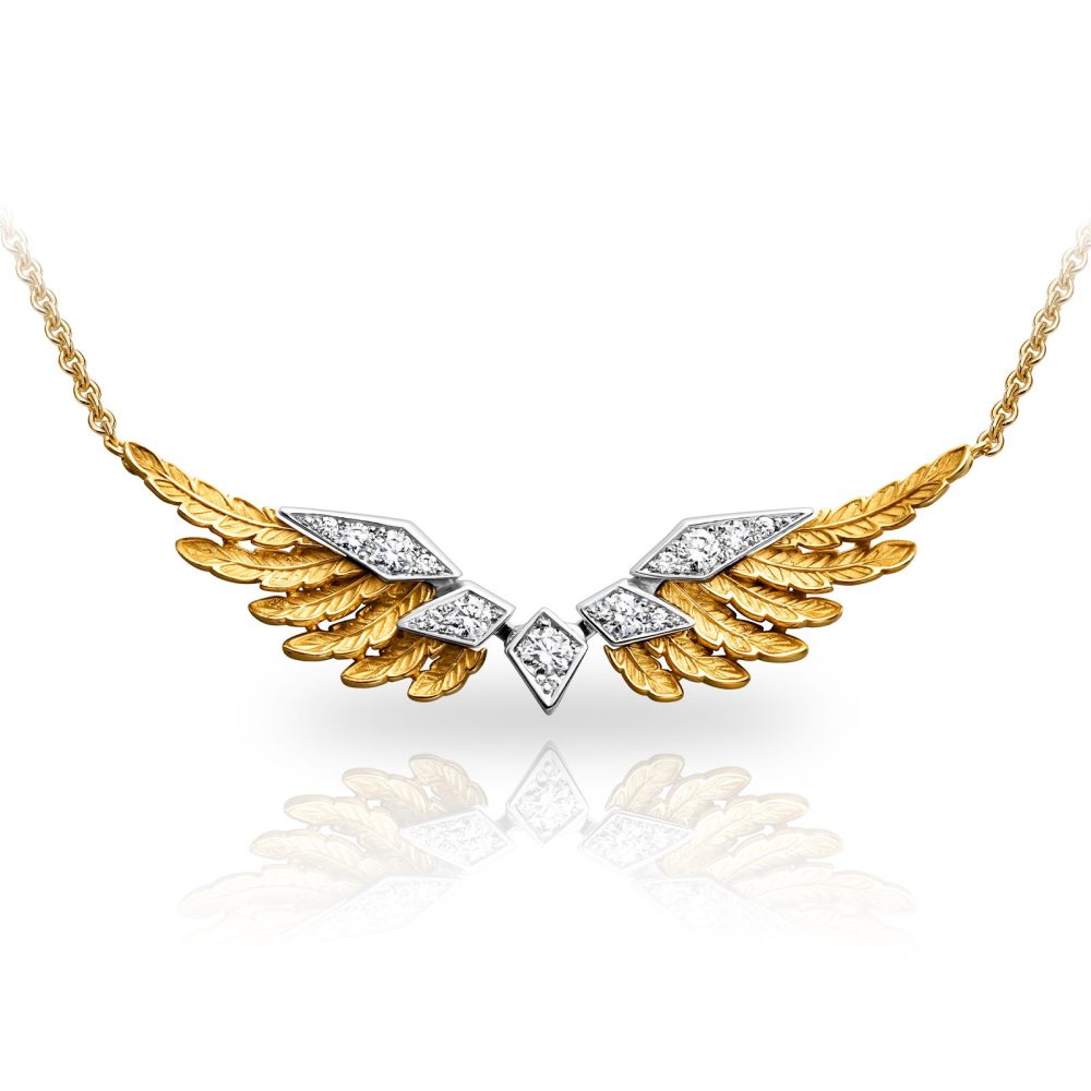 Подвеска Libre Mini Из Жёлтого И Белого Золота 18K С Бриллиантами