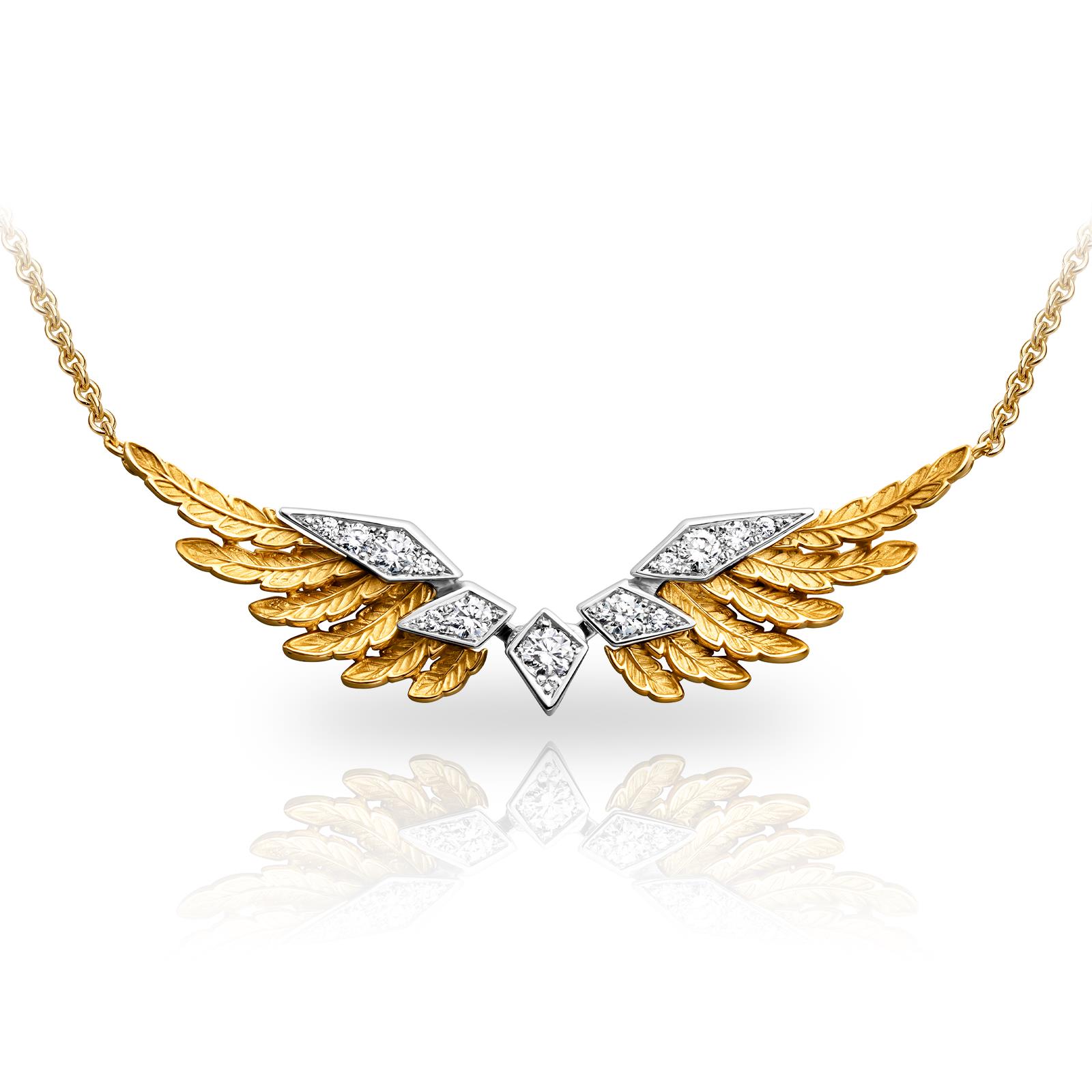Подвеска Libre Mini Из Жёлтого И Белого Золота 18K С Бриллиантами Подвеска Libre Mini Из Жёлтого И Белого Золота 18K С Бриллиантами