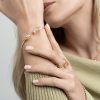 Браслет Libre Flex Из Жёлтого И Белого Золота 18K С Бриллиантами