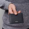 Θήκη για Πιστωτικές Κάρτες Classic Grained Black Θήκη για Πιστωτικές Κάρτες Classic Grained Black