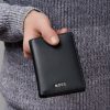 Чехол для кредитных карт с клапаном и отделением для денег Classic Smooth Black Чехол для кредитных карт с клапаном и отделением для денег Classic Smooth Black