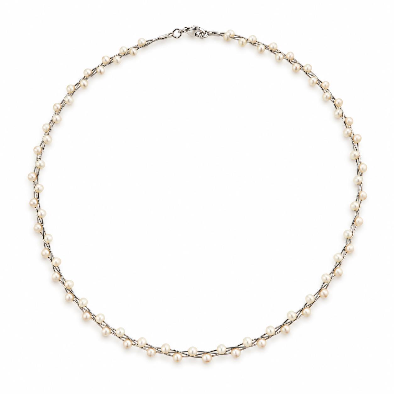 Ulysses Necklace with White Pearls Ulysses Necklace with White Pearls
