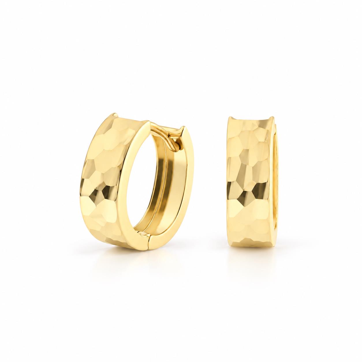 Серьги из жёлтого золота 14 карат